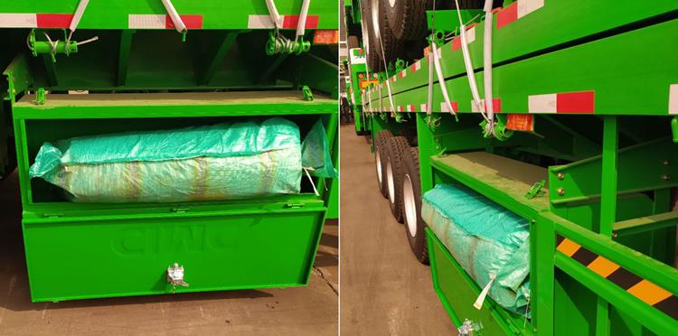 CIMC 3 Axle 20/40Ft Flatbed Trailer for Sale In Nigeria - Cheap Trailer