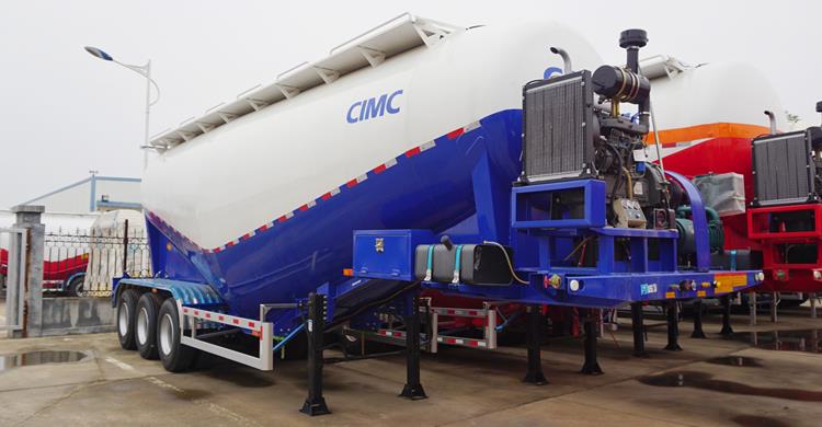 CIMC 35 Ton Cement Bulker Tanker Trailer for Sale