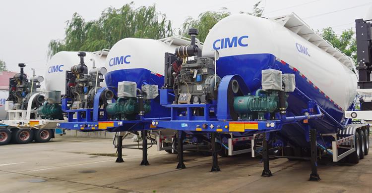 CIMC 35 Ton Cement Bulker Tanker Trailer for Sale