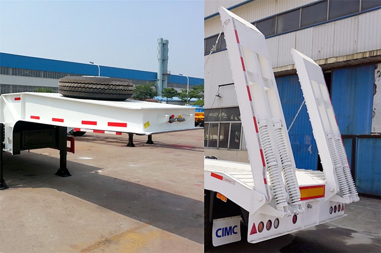 CIMC 3 Axle 60T Low Loader Trailer for Sale in Jamaica