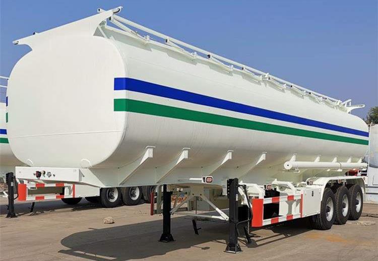 CIMC 42000 Liters Stainless Steel Tanker Semi Trailer for Sale In Ghana