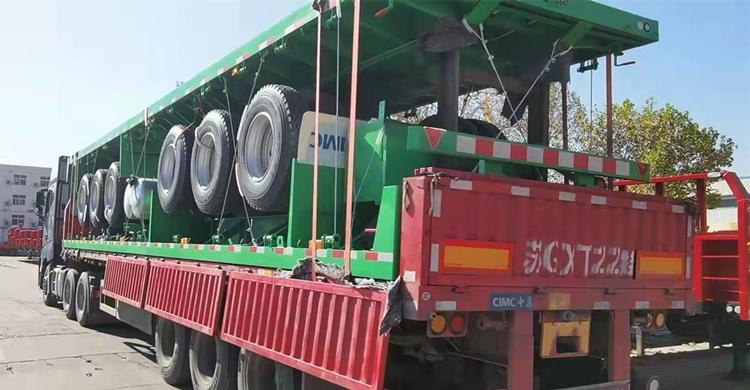 48Ft Tri Axle Flatbed Trailer for Sale In Nigeria