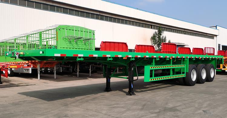 48Ft Tri Axle Flatbed Trailer for Sale In Nigeria