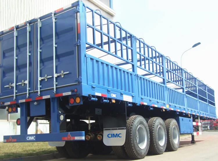 CIMC 60 Ton Cargo Fence Semi Trailer for Sale In Mauritania