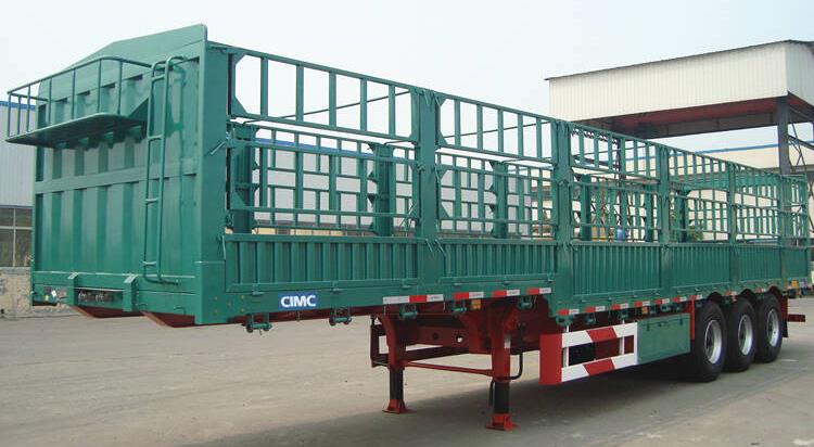 CIMC 60 Ton Cargo Fence Semi Trailer for Sale In Mauritania