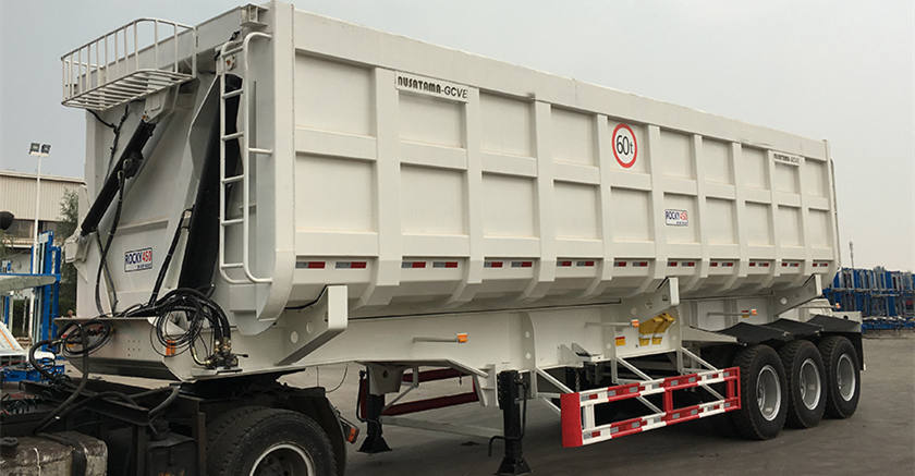 CIMC 35cbm Semi Tipper Trailer for Sale in Burkina Faso