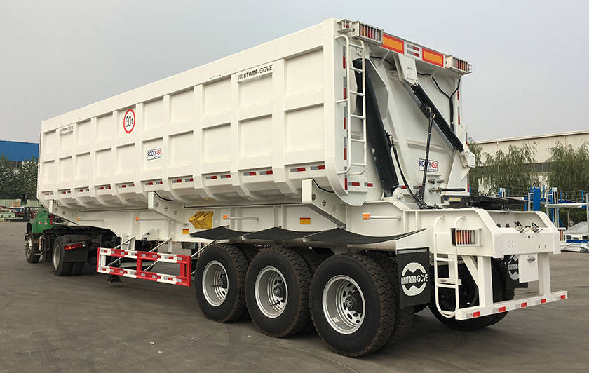 CIMC 35cbm Semi Tipper Trailer for Sale in Burkina Faso
