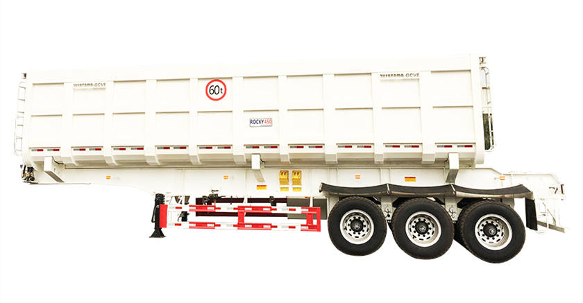 CIMC 35cbm Semi Tipper Trailer for Sale in Burkina Faso