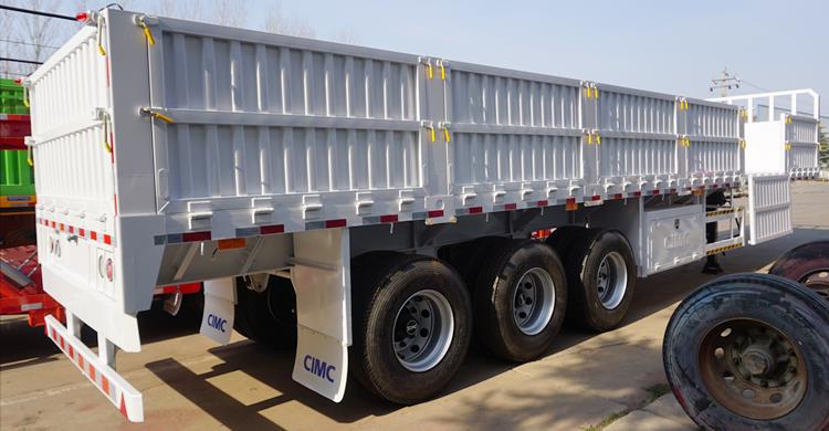50 Ton Side Wall Semi Trailer for Sale In Chile
