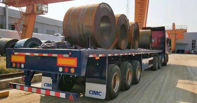 45Ft Flatbed Semi Trailer will be sent to Mali