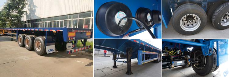 45Ft Flatbed Semi Trailer will be sent to Mali