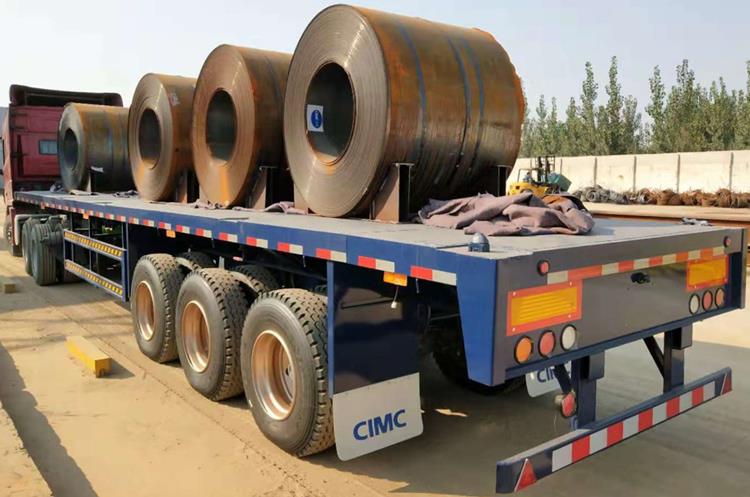 45Ft Flatbed Semi Trailer will be sent to Mali