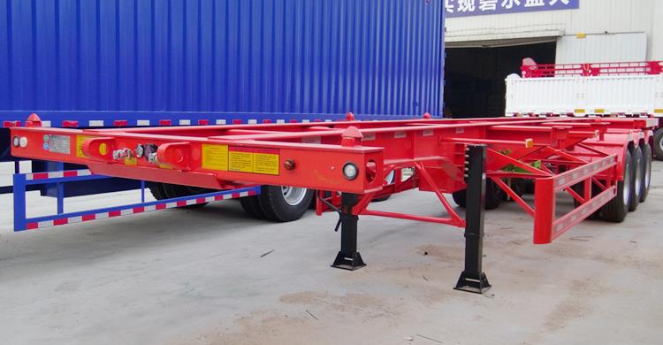 Tri Axle Container Chassis Trailer for Sale In Oman