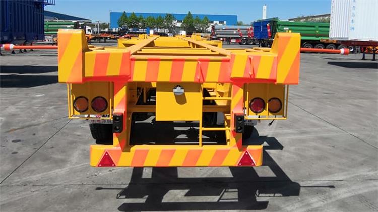 2 Axle 40 Ft Container Chassis Trailer for Sale In Tanzania
