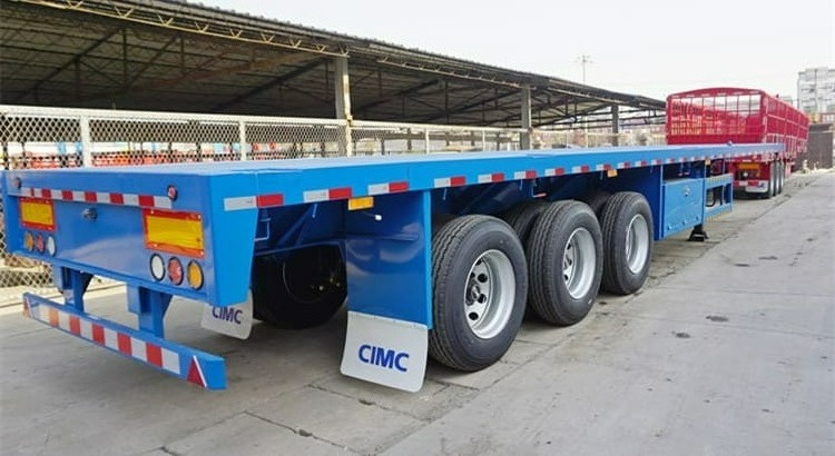 3 Axle 40 Foot Flatbed Semi Trailer will be sent to Malawi