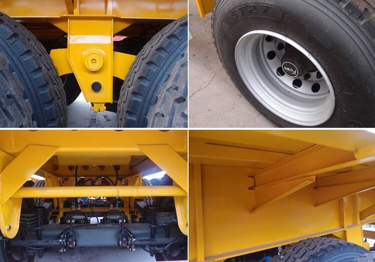 Details of Flatbed Semi Trailer