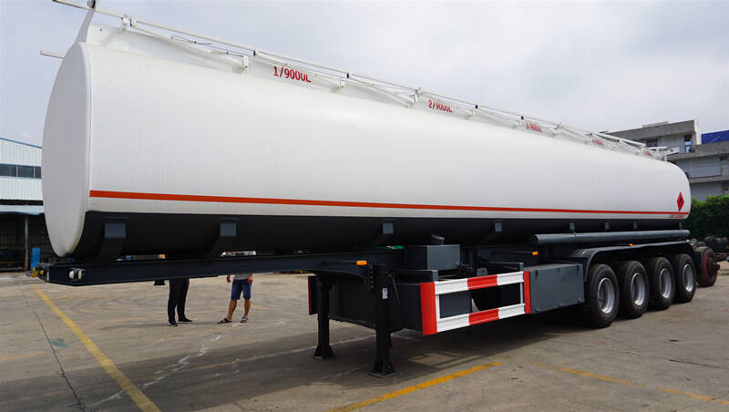 4 Axle Fuel Tanker Trailer for Sale