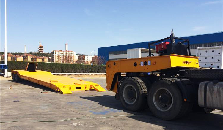 CIMC 50 Ton Removable Gooseneck Lowboy Trailer for Sale