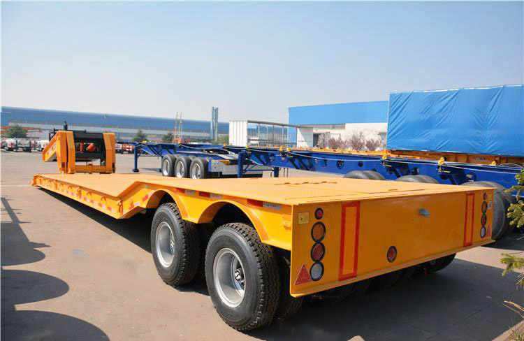 CIMC 50 Ton Removable Gooseneck Lowboy Trailer for Sale