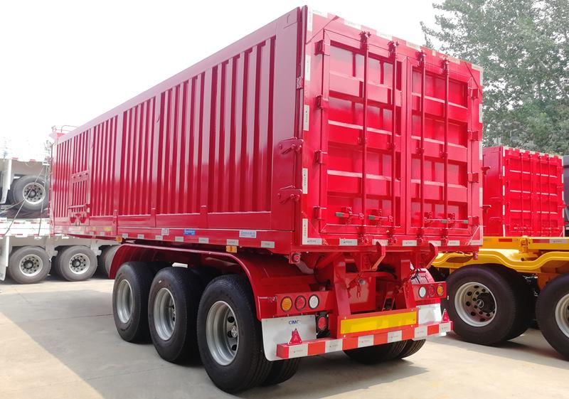 rear dump trailer