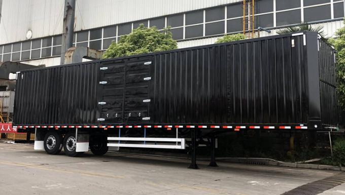 2 Axle Box Dry Van Semi Trailer For Sale - CIMC Manufacturers