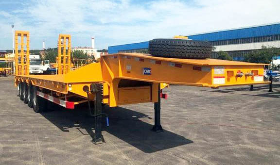 4 Axle 100 Ton Low Loader Trailer for Sale