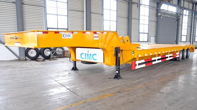 CIMC Tri Axle Low Bed Truck Trailer for Sale in Harare