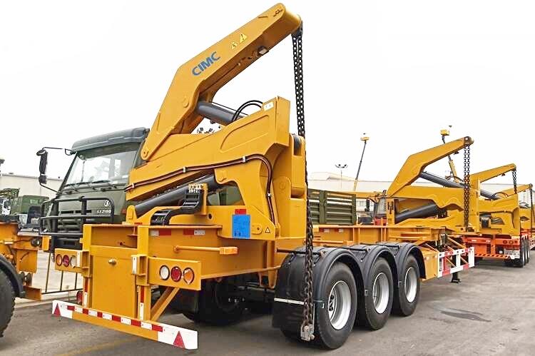 CIMC 45 Ton 40Ft Side Loader Container Trailer for Sale In Zambia