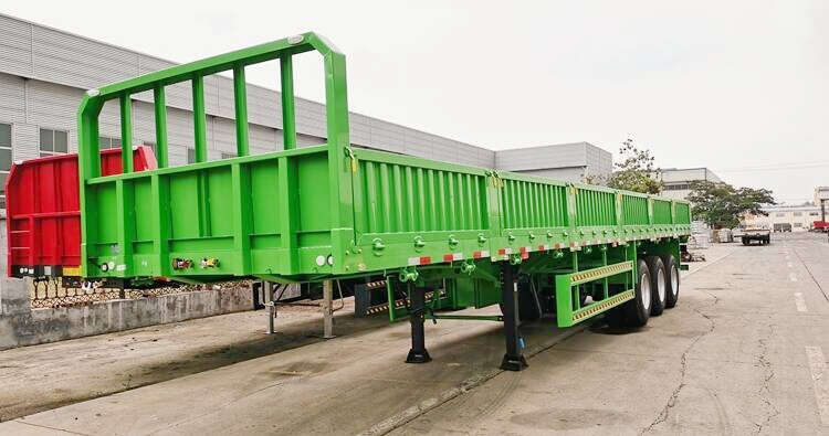 3 Axle 50 Tons High Side Wall Trailer for Sale