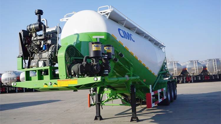 CIMC 3 Axle 40T Cement Bulker Trailer for Sale in Madagascar