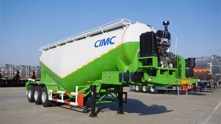 CIMC 3 Axle 40T Cement Bulker Trailer for Sale in Madagascar