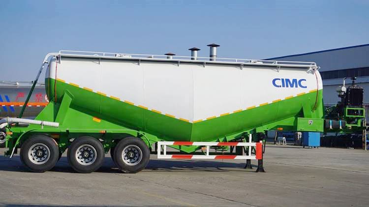 CIMC 3 Axle 40T Cement Bulker Trailer for Sale in Madagascar