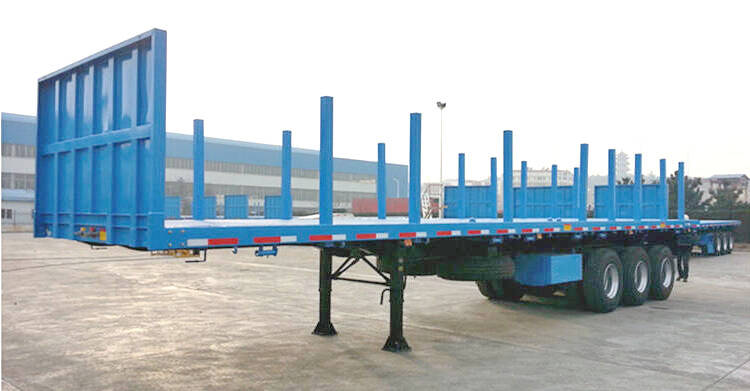 log loading trailer