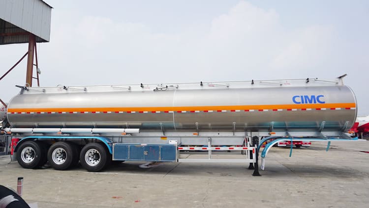 aluminum fuel tanker trailer