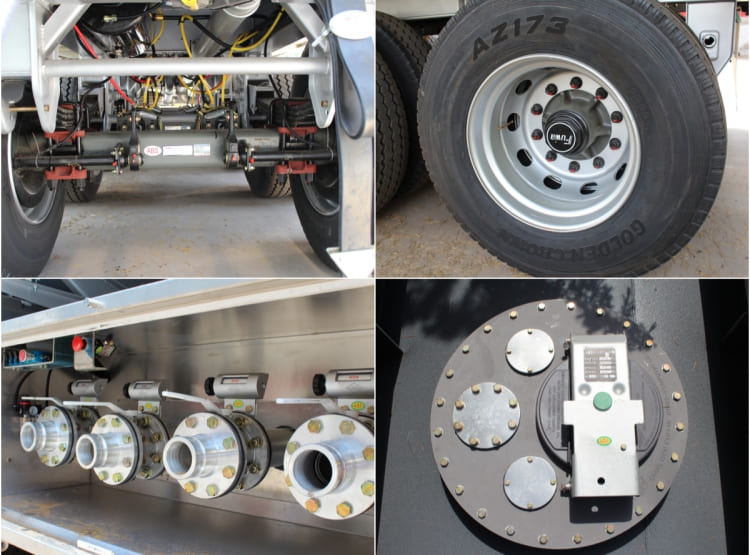 CIMC Tri Axle 45 CBM Fuel Tanker Trailers for Sale Prices Manufacturers