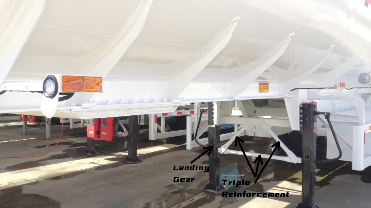 45000 Liters Petrol Tanker Trailer for Sale in Senegal | Petrol Tannker Price | CIMC Vehicles