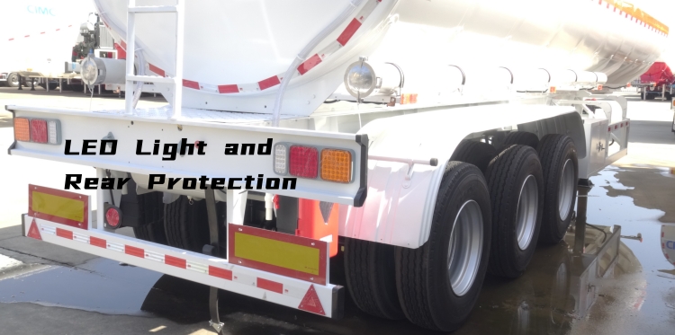 45000 Liters Petrol Tanker Trailer for Sale in Senegal | Petrol Tannker Price | CIMC Vehicles