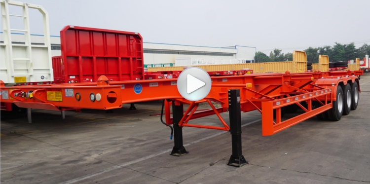 Tri Axle Skeletal Trailer for Sale in Mozambique