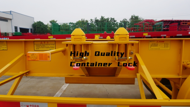 40 Foot Container Chassis Trailer for Sale in Congo | Container Chassis Price | CIMC Chassis for Sale