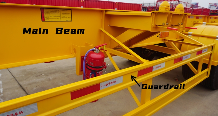 40 Foot Container Chassis Trailer for Sale in Congo | Container Chassis Price | CIMC Chassis for Sale