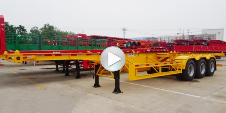 40 Foot Container Chassis Trailer for Sale in Congo