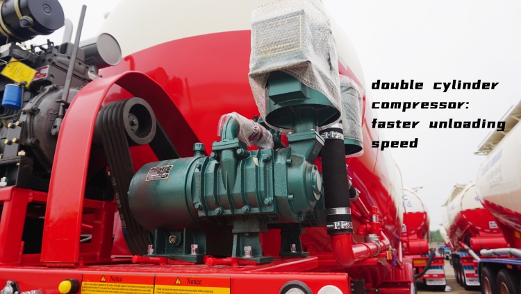 Pneumatic Trailers for Sale in Djibouti | Bulk Cement Tanker Price | CIMC Trailers