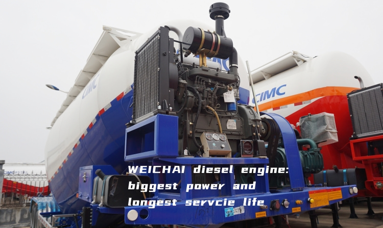 Bulk Cement Trailer for Sale in Kenya | Bulker Cement Prices | CIMC China Trailers
