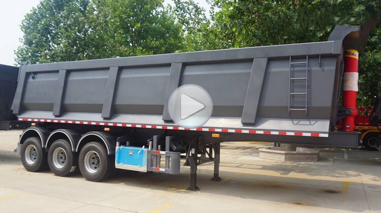 End Dump Trailer for Sale Near Me in Ghana