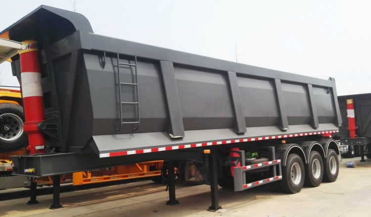 End Dump Trailer for Sale Near Me in Ghana | Dump Trailer Prices | CIMC Vehicle Group