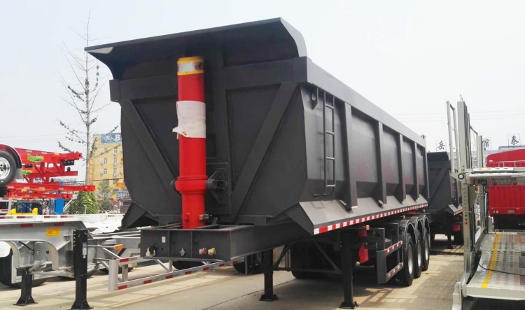 End Dump Trailer for Sale Near Me in Ghana | Dump Trailer Prices | CIMC Vehicle Group