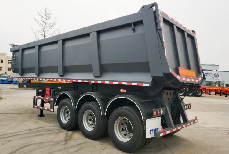 End Dump Trailer for Sale Near Me in Ghana | Dump Trailer Prices | CIMC Vehicle Group