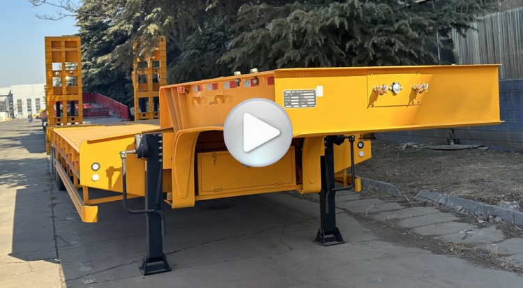 CIMC Semi Low Bed Trailer