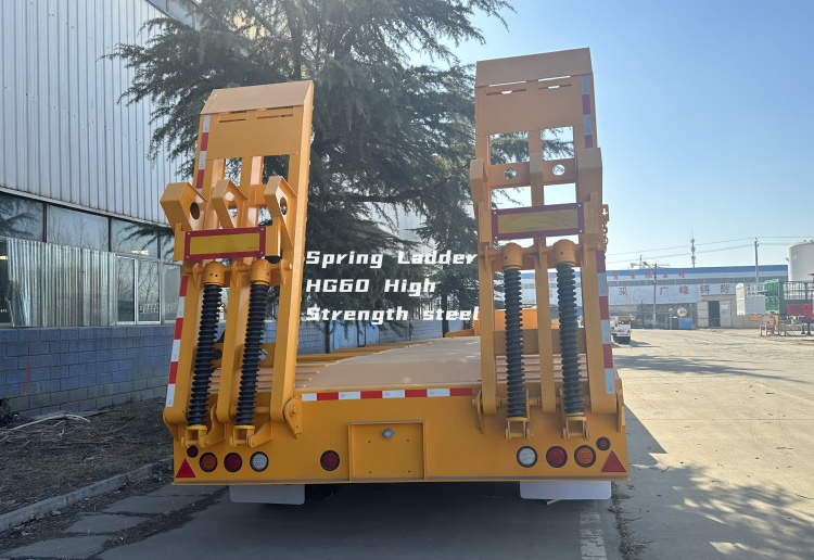 CIMC Semi Low Bed Trailer Price | 3 Axle 60 Tons Low Bed Trailer | CIMC China Trailers