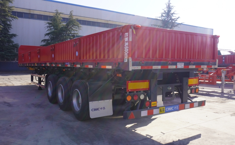 CIMC China Removable Side Wall Trailer | Trailer Side Waill | Side Wall Semi Trailer | CIMC Top Trailers